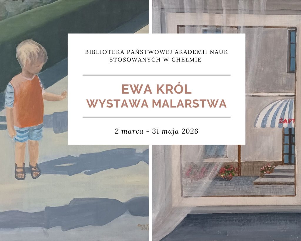 Plakat - Ewa Król wystawa malarstwa - 2marca-31 maja 2026